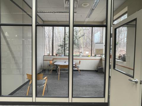 Quiet Study Room 2 at the Bedford Branch Library