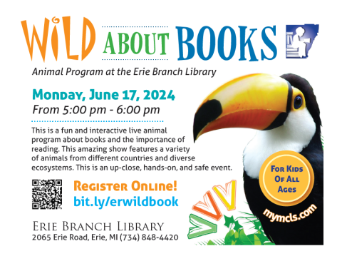 Wild About Books Flyer