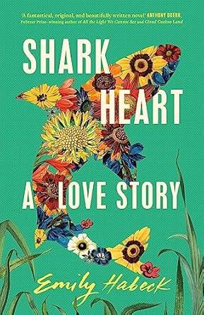 Book cover, shark heart. 