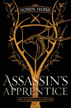 Book cover, Assassin's Apprentice. 