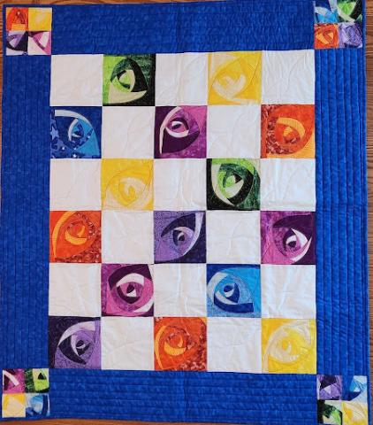 Image of the improv quilt