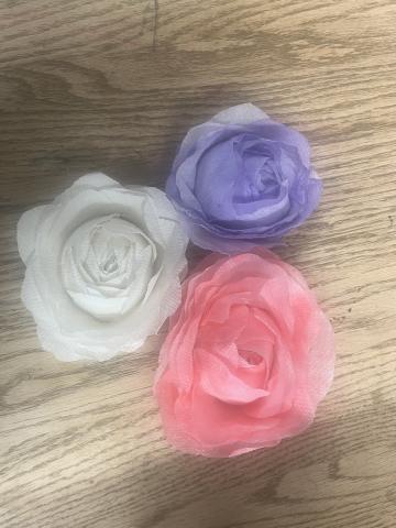 Paper Towel Roses