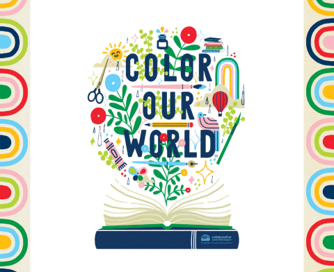 Color Our World Summer Reading Logo