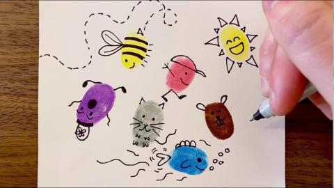 fingerprint art