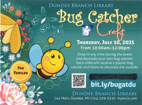 Dundee Kids Bug Catcher Craft