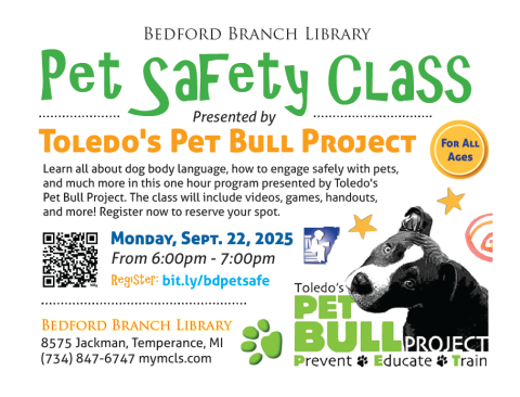 Pet Safety Class presented by Toledo's Pet Bull Project