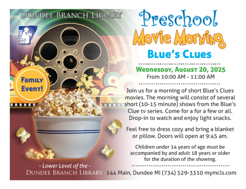 Blue's Clues movie family dundee