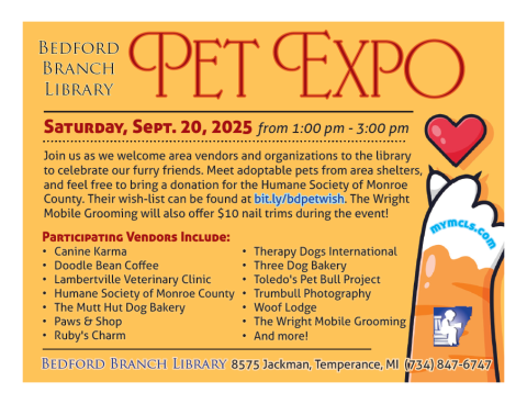 Bedford Library Pet Expo