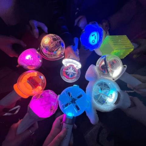Multi group K-Pop Lightsticks