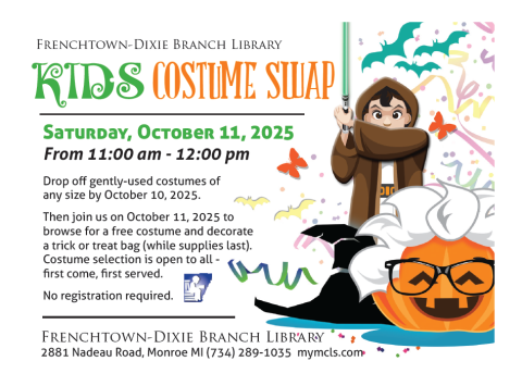 Flyer for Kids Costume Swap