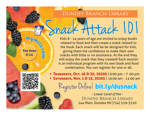 Snack Attack 101 Dundee