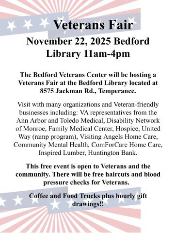 Bedford Veterans Fair