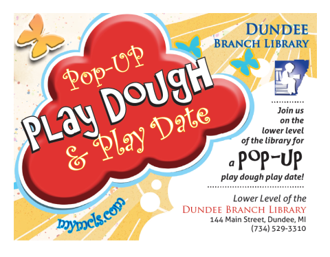 Pop - Up Play Dough & Play Dates Dundee
