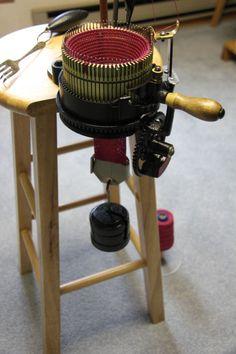 Sock knitting machine