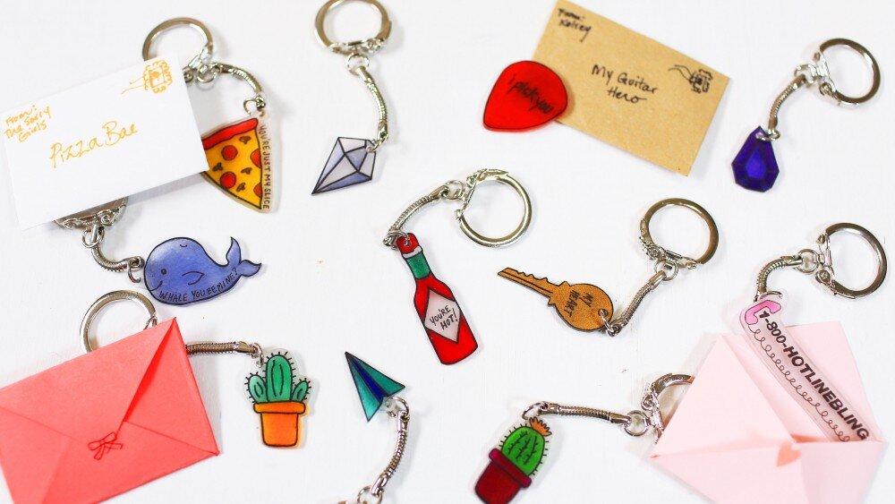 Shrinky Dink Keychains