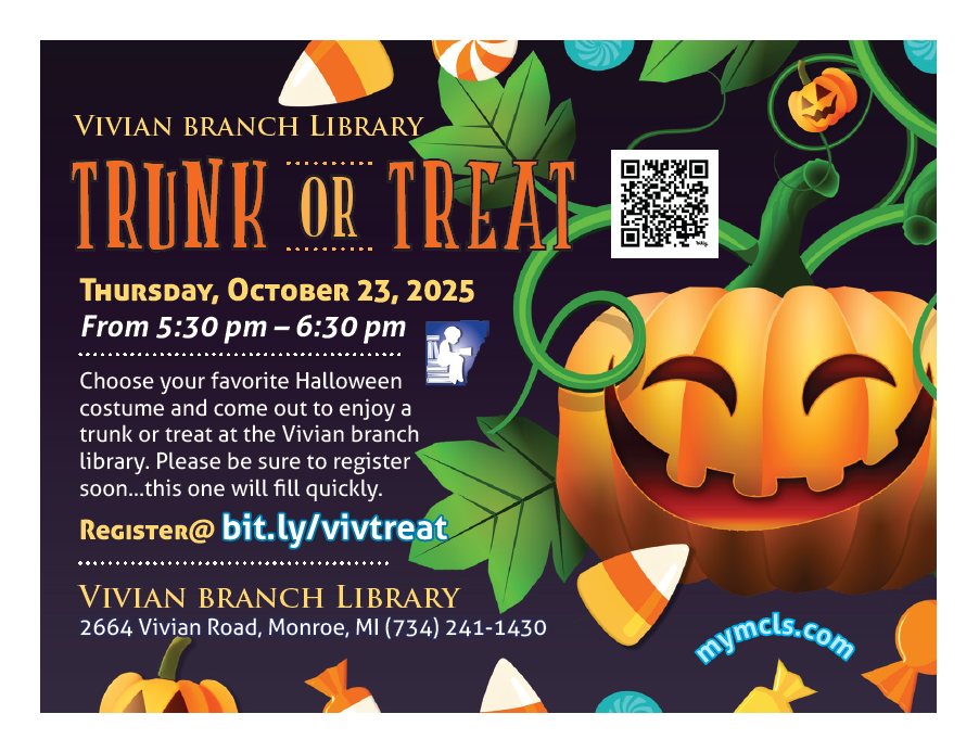 Trunk or Treat at Vivian 2025