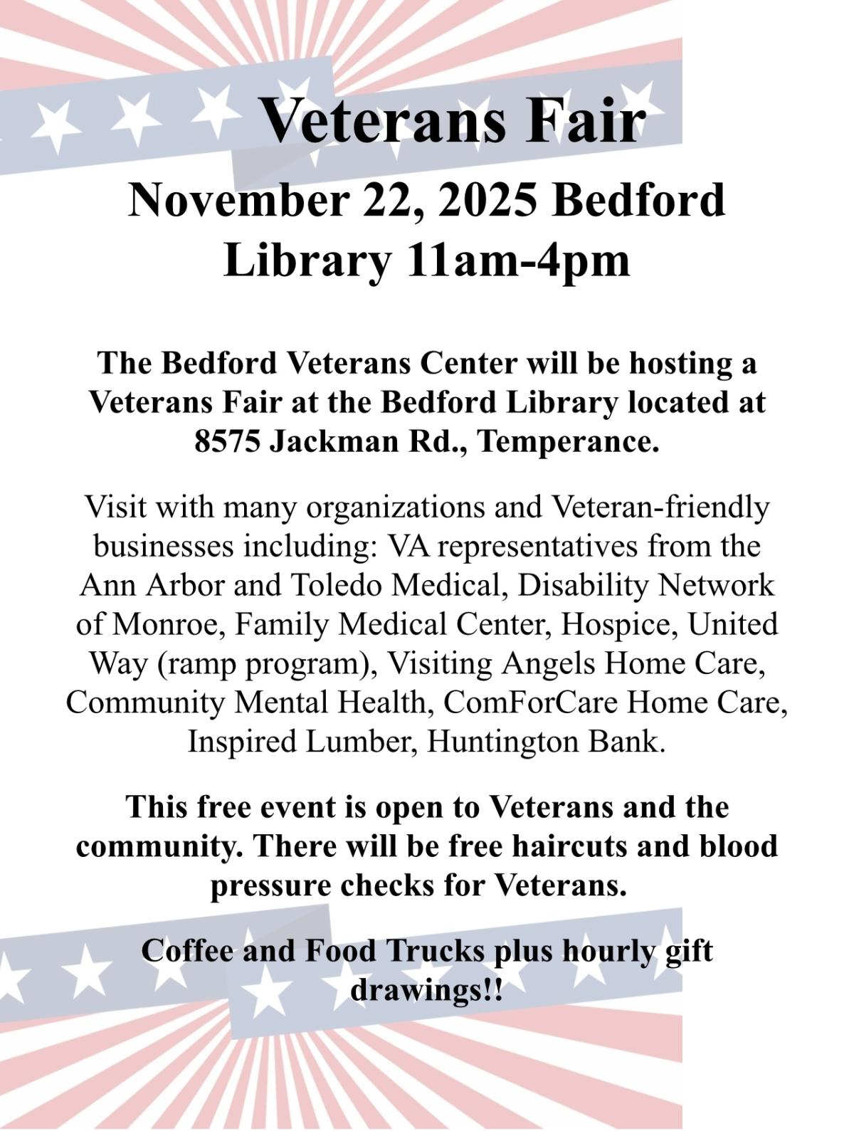 Bedford Veterans Fair