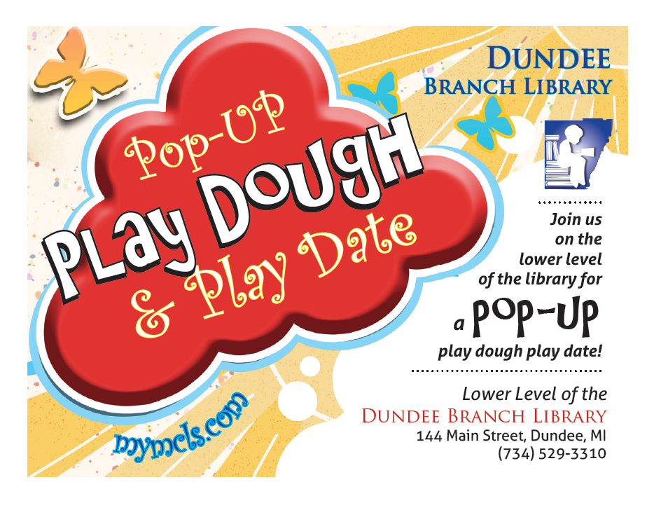 Pop - Up Play Dough & Play Dates Dundee